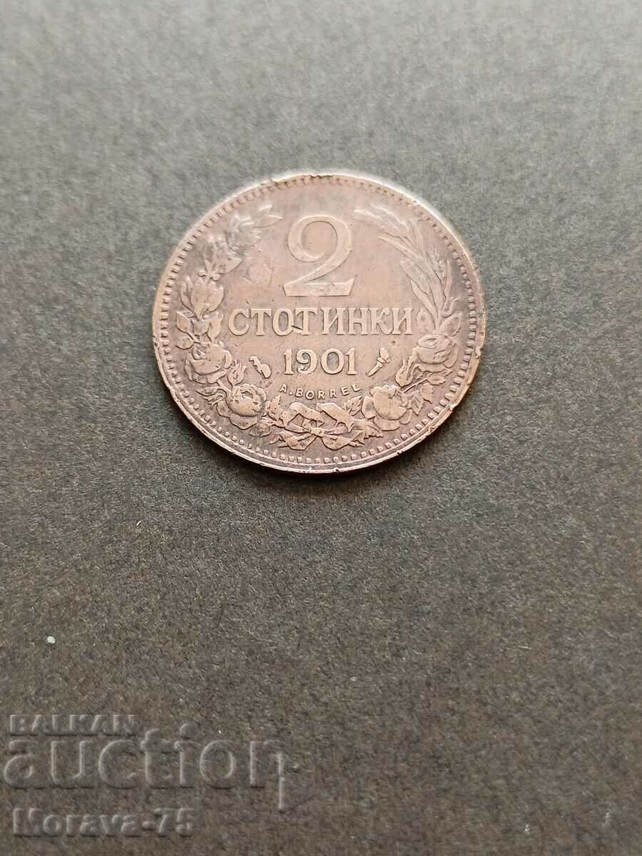 2 cenți 1901
