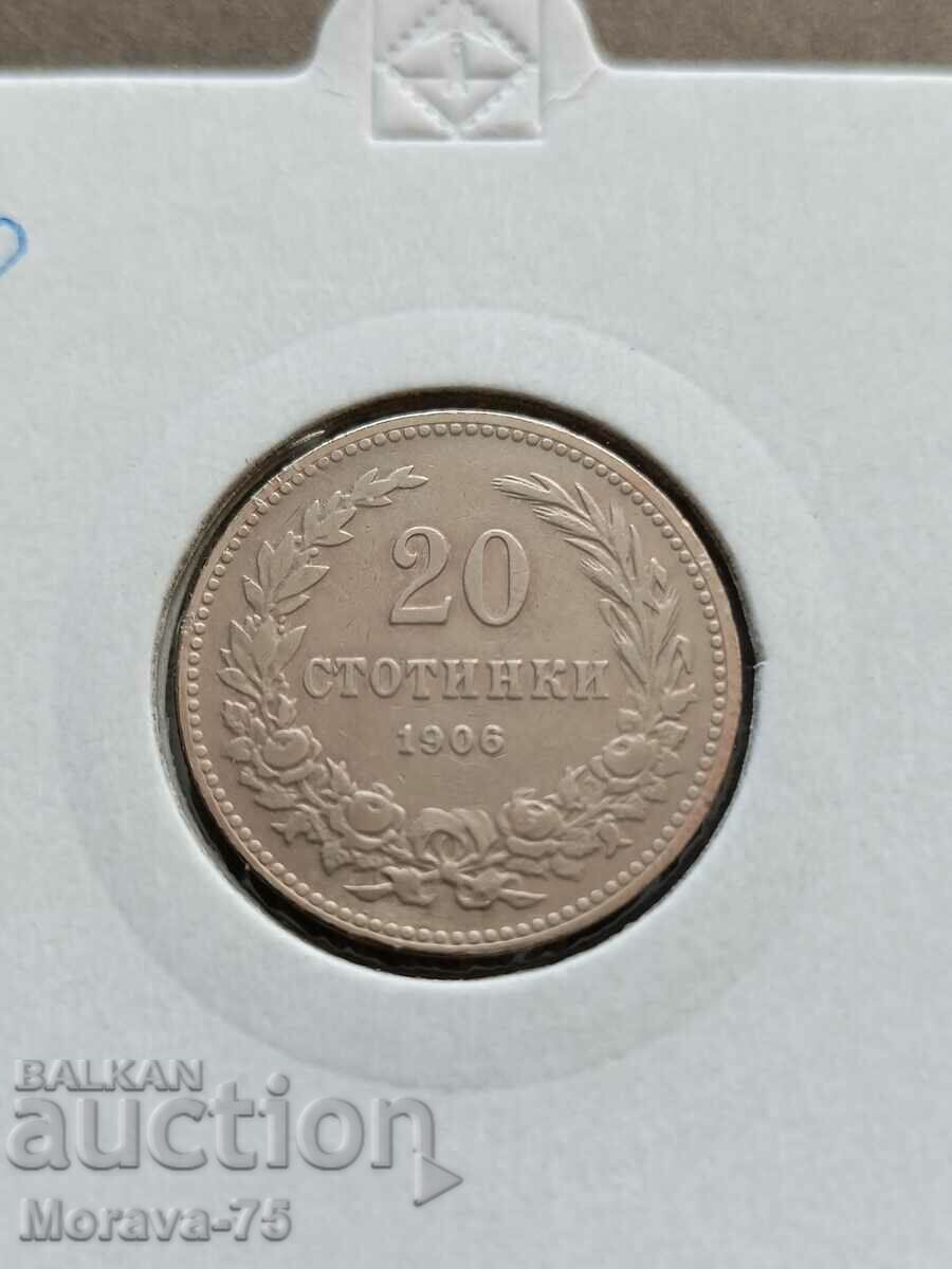 20 de cenți 1906