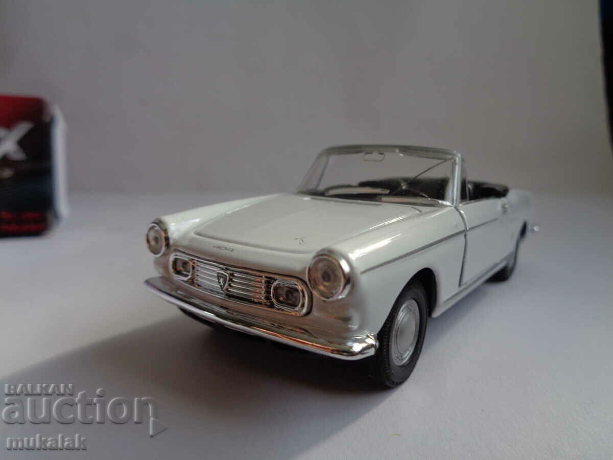 Delivery of 1:34 WELLY PEUGEOT 404 CABRIOLET TROLLEY TOY MODEL Delivery of 1:34 WELLY PEUGEOT 404 CABRIOLET TROLLEY TOY MODEL