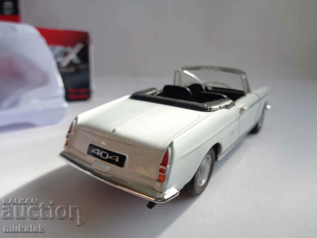 1:34 WELLY PEUGEOT 404 CABRIOLET TROLLEY TOY MODEL - 6 1:34 WELLY PEUGEOT 404 CABRIOLET TROLLEY TOY MODEL - 6