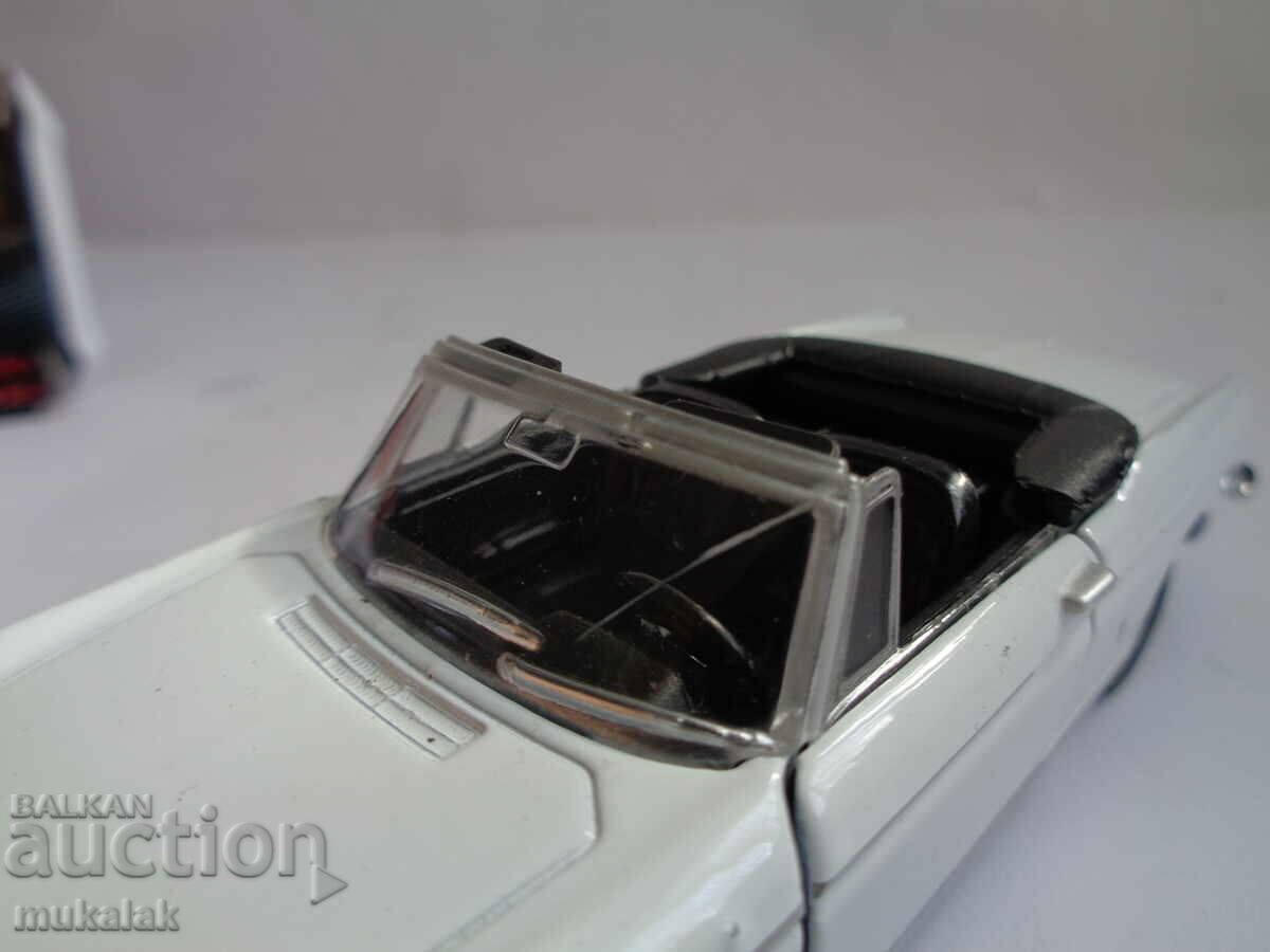 1:34 WELLY PEUGEOT 404 CABRIOLET TROLLEY TOY MODEL - 7 1:34 WELLY PEUGEOT 404 CABRIOLET TROLLEY TOY MODEL - 7