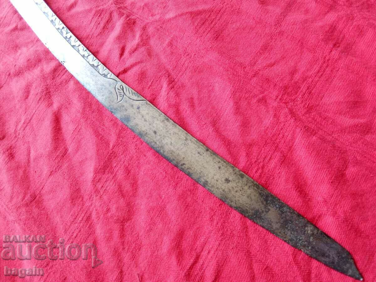 Unique oriental sword, dagger, scythe.