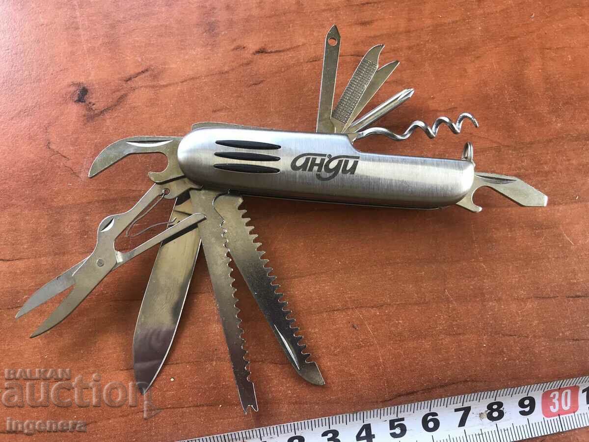 FOLDING KNIFE LEG METAL NEW with price 12.00 BGN | € 6.14 FOLDING KNIFE LEG METAL NEW with price 12.00 BGN | € 6.14