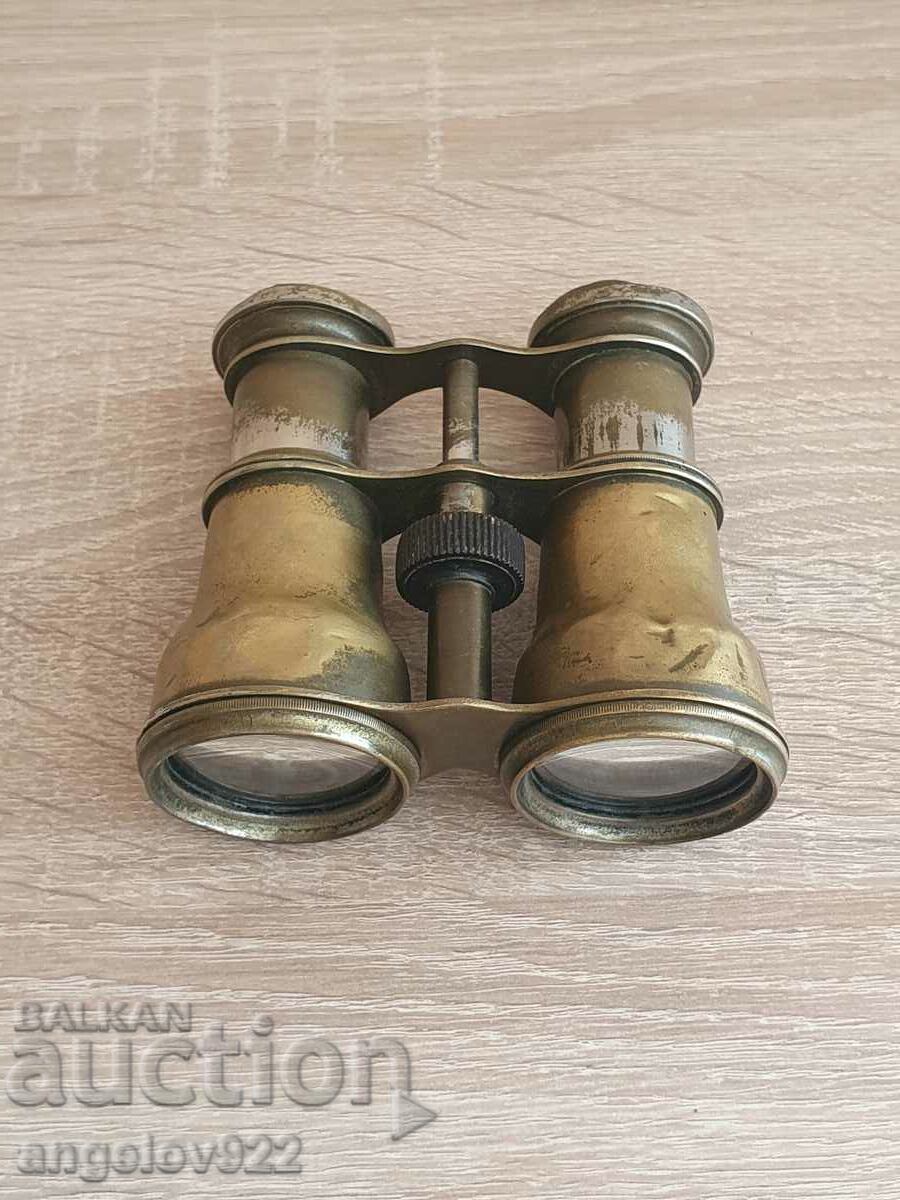 Old bronze Jumelle Touriste binoculars