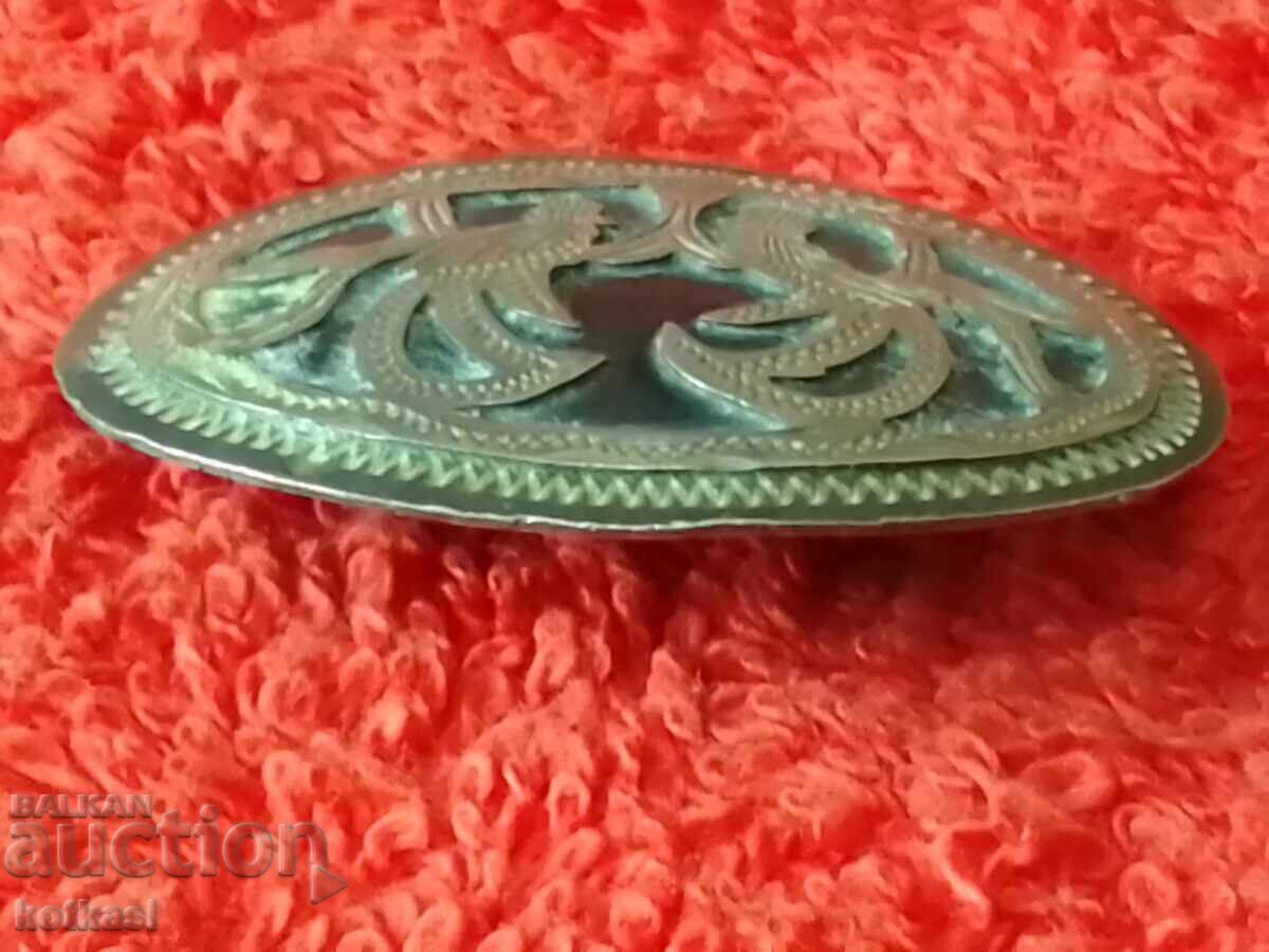 Broșă de păsări din argint vechi 900 - 5