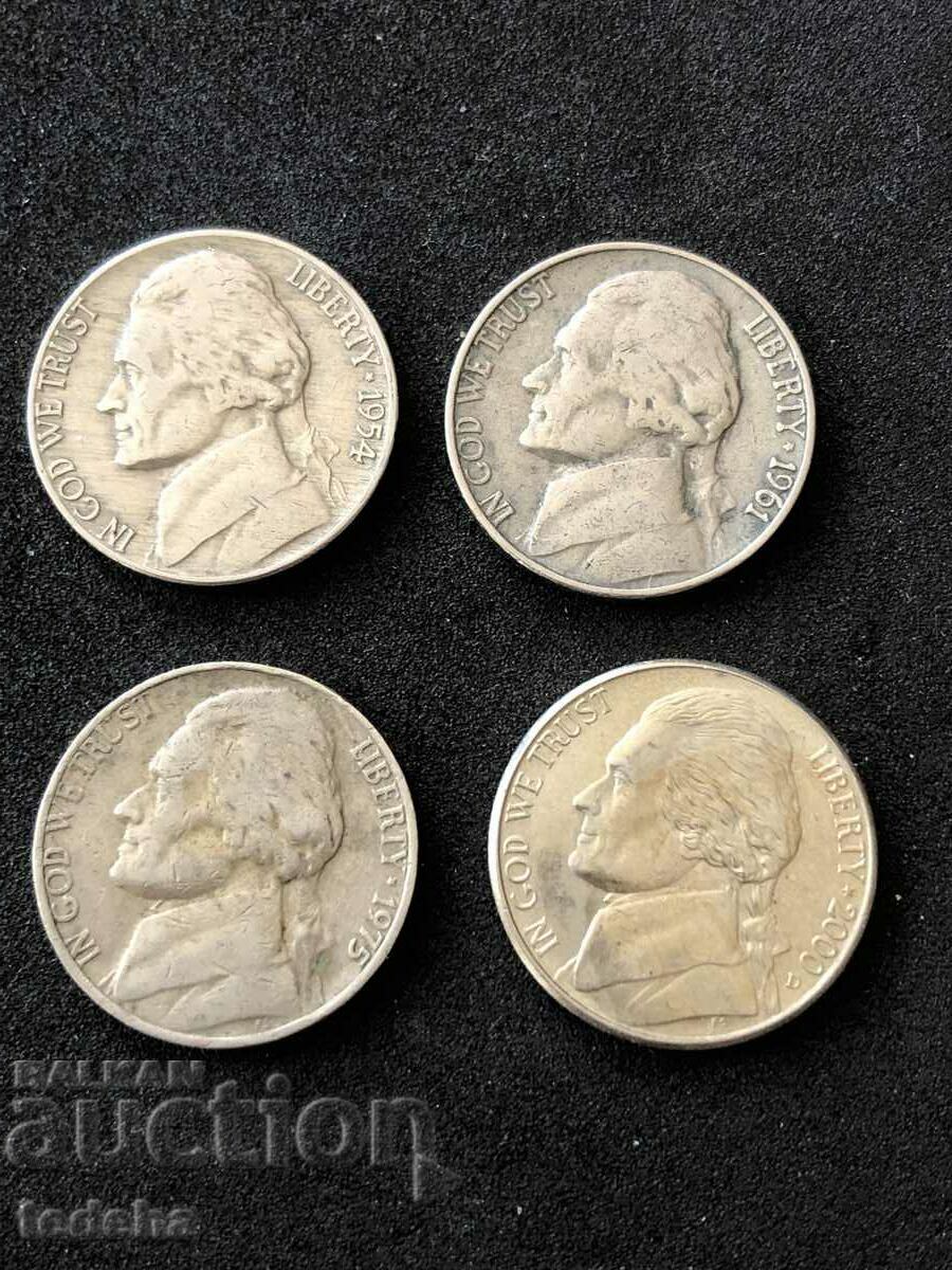 FIVE CENTS USA LOT