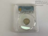 Bulgaria 5 cents 1912 PCGS MS62