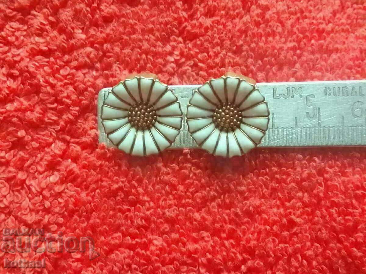 Sterling Silver DENIMARK 925 S Earrings Gold Plated Flower 3 Pieces with price 225.50 BGN | € 115.30 Sterling Silver DENIMARK 925 S Earrings Gold Plated Flower 3 Pieces with price 225.50 BGN | € 115.30