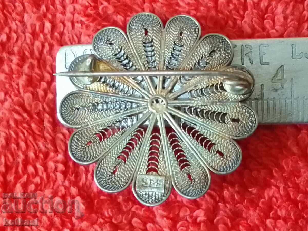 Broșă veche din argint 925 filigran cu preț € 51.00 | 99.75 BGN