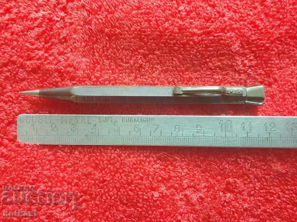 Old silver 900 ballpoint pen pencil Old silver 900 ballpoint pen pencil