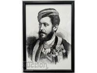 Υψηλής ποιότητας πλαισιωμένο πορτρέτο του ταγματάρχη Costa Panica