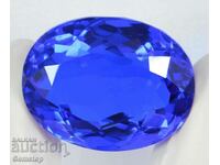 BZC! 120.85 ct natural tanzanite oval cert.OMGTL from 1st!