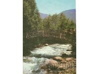 Old postcard - Stanke Dimitrov, The Bridge to Rila Park