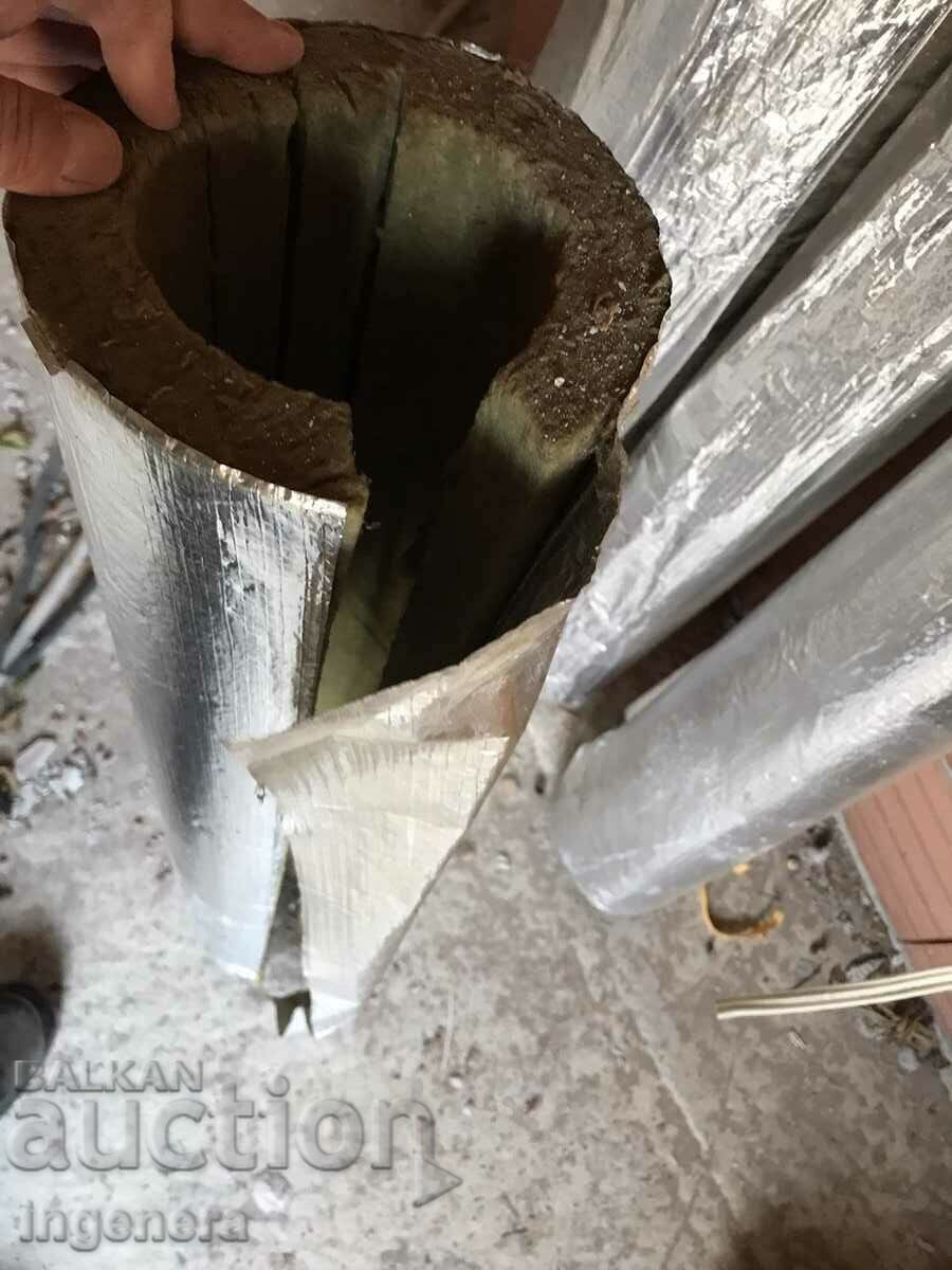 PIPE SHELL INSULATION WITH ALUMINUM FOIL-F150 EXTERIOR - 5 PIPE SHELL INSULATION WITH ALUMINUM FOIL-F150 EXTERIOR - 5