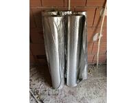 PIPE SHELL INSULATION WITH ALUMINUM FOIL-F150 EXTERIOR