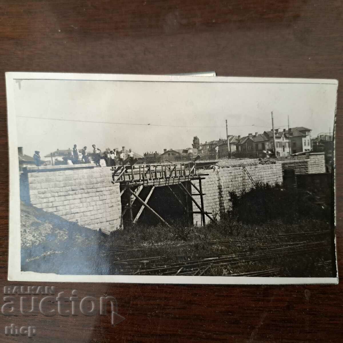 София 1940 мост река Боянска стара снимка