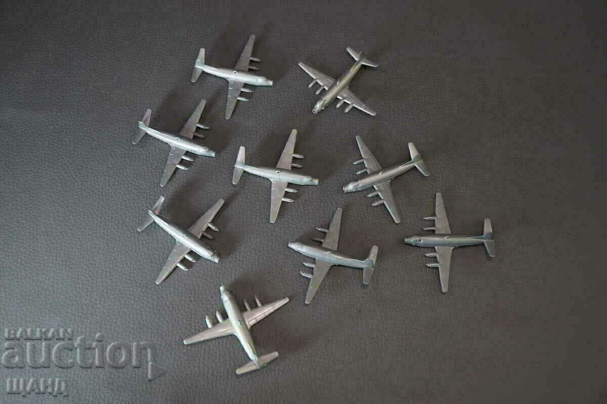9 Стари Соц Модела Играчки самолети самолетчета свирка