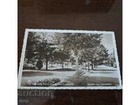 Παλιά καρτ ποστάλ του Burgas Sea Garden 1937