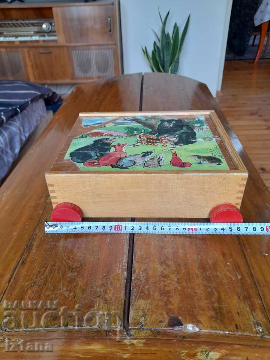 An old children's game with cubes with price 65.00 BGN | € 33.23 An old children's game with cubes with price 65.00 BGN | € 33.23