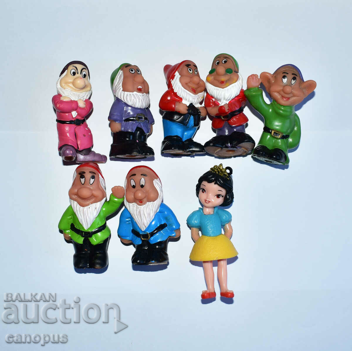 Toys Snow White and the Seven Dwarfs Old Collectible Game