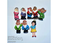 Παλιό συλλεκτικό παιχνίδι Toys Snow White and the Seven Dwarfs