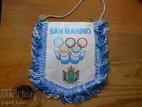 pennant - San Marino - Olympics 2008 Beijing