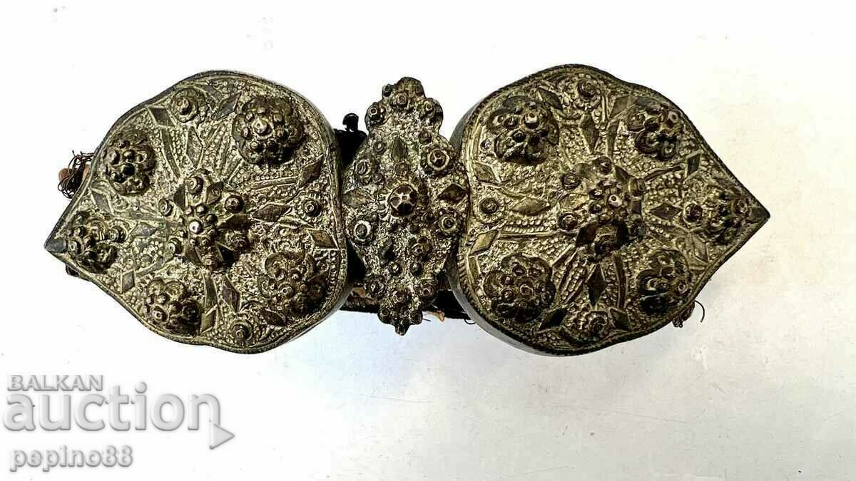 Renaissance silver pafts with tinsel belt 1850-1900