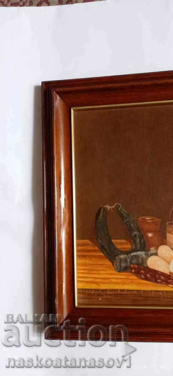 Delivery of Oil painting on canvas