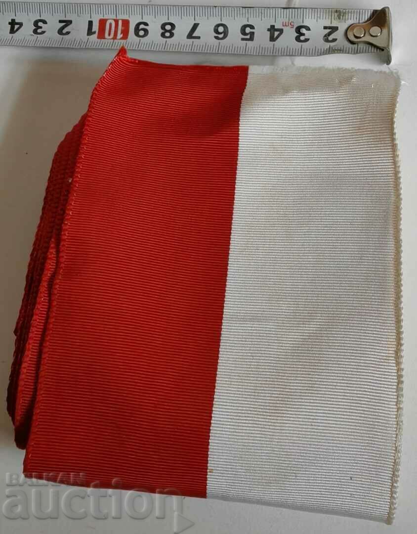 cast iron RIBBON WIDE FLAG OF POLAND