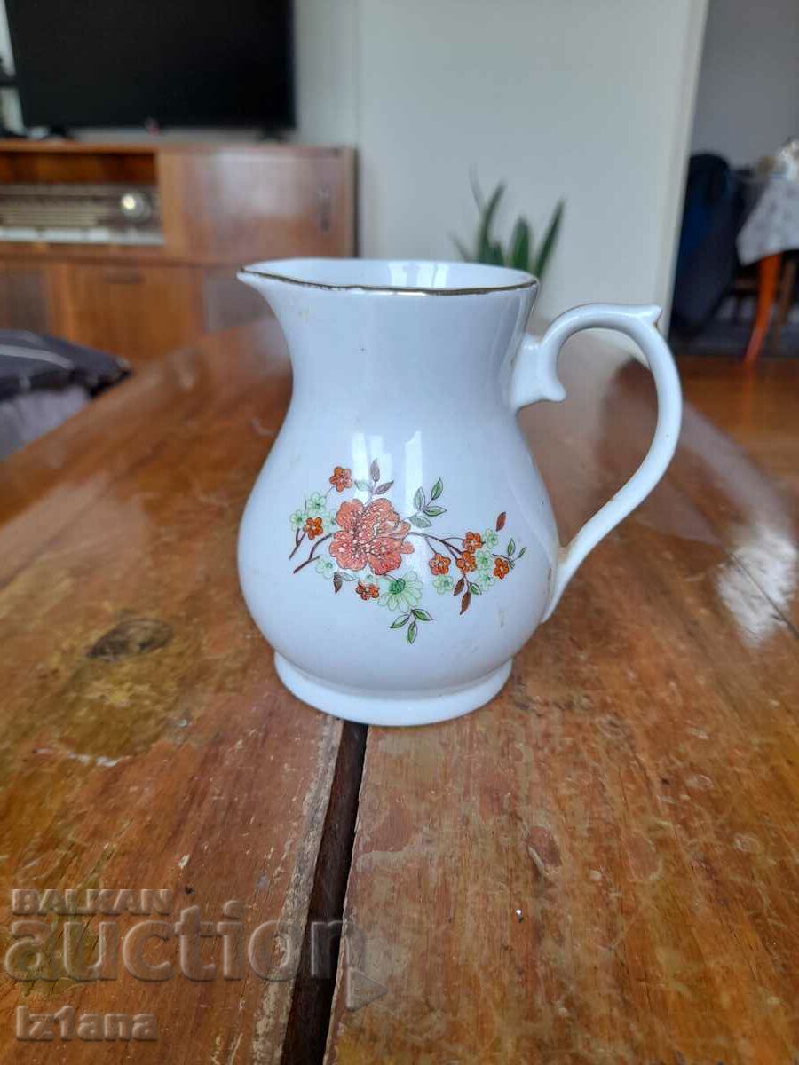 Old porcelain jug, jug