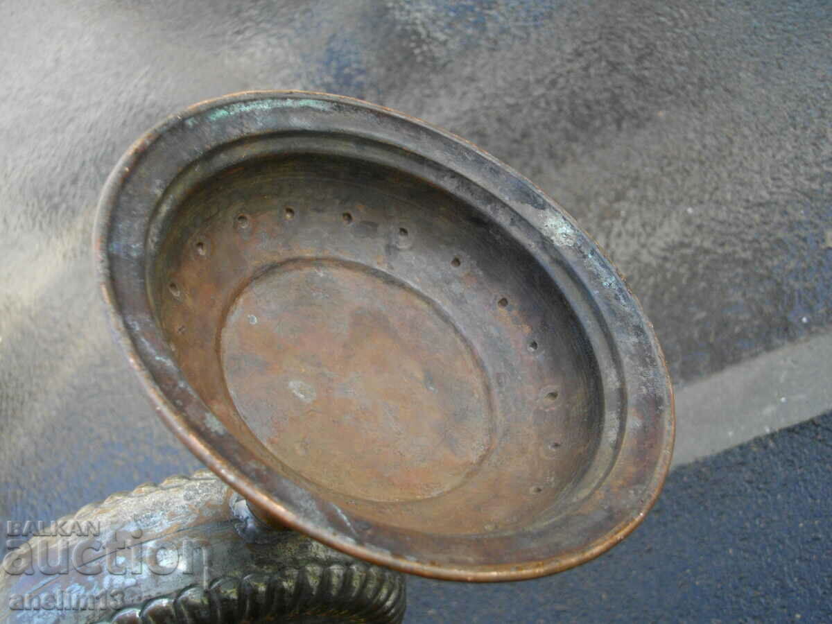 OLD COPPER HONEY POT - 7 OLD COPPER HONEY POT - 7