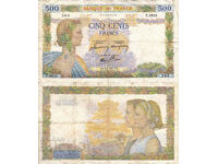 tino37- FRANCE - 500 FRANC - 1941 - F