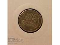 *$*Y*$* USA 1 CENT 1943 ZINC PLATED IRON RARE *$*Y*$*