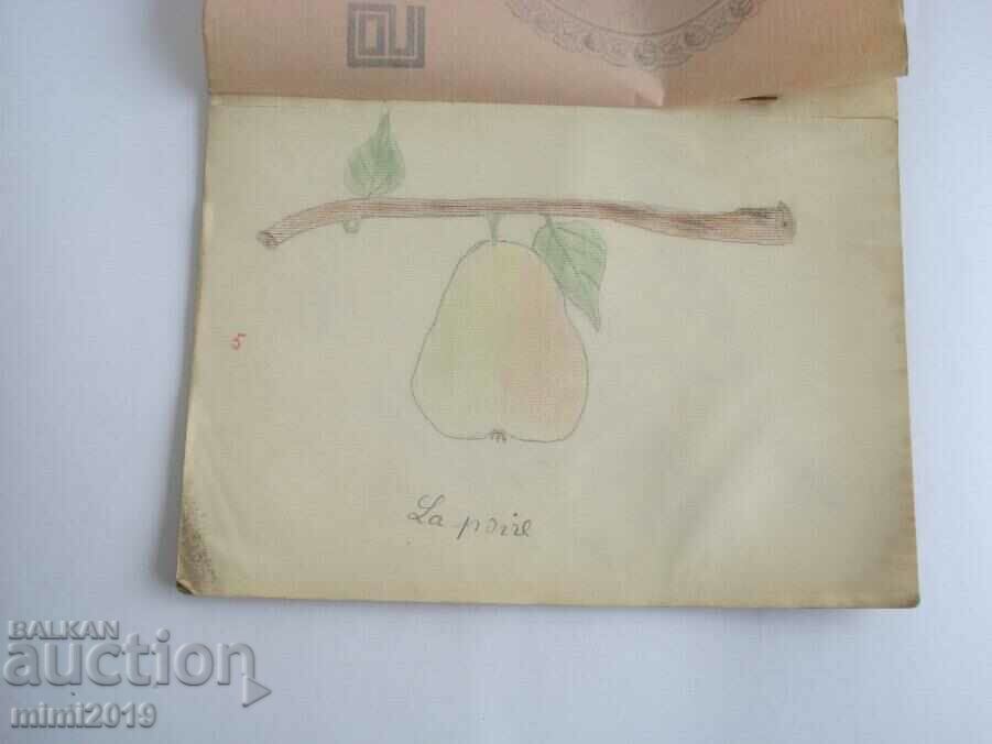 Auction Kingdom of Bulgaria Original Drawing Pad Auction Kingdom of Bulgaria Original Drawing Pad