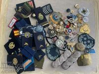 aviation military aviators pilots lot signs epaulettes large lot