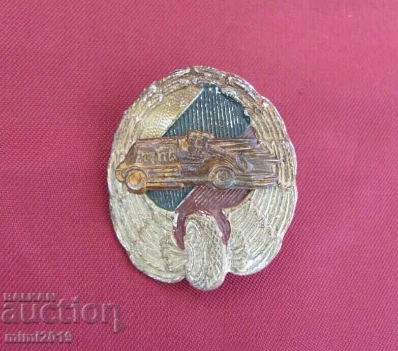 1940s Badge Tsarski Automobile Club Bulgaria - 5 1940s Badge Tsarski Automobile Club Bulgaria - 5