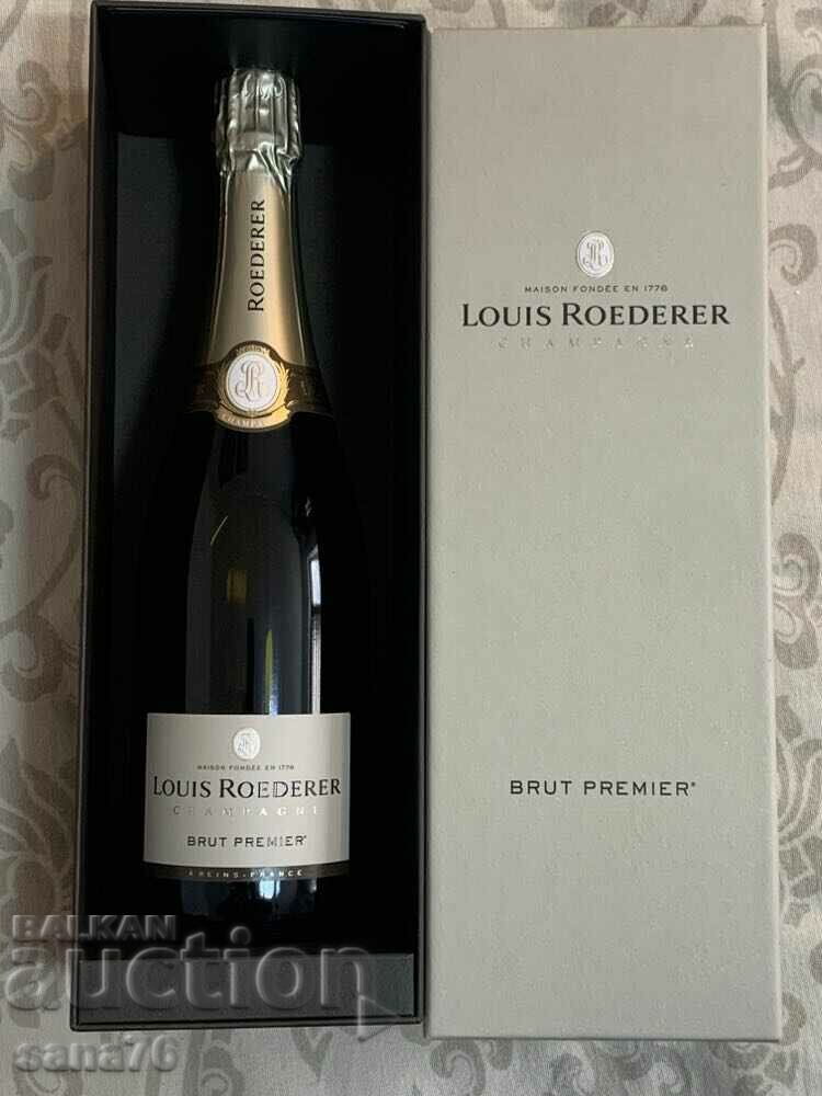 Оригинално марково френско шампанско"Louis Roederer"-Brut