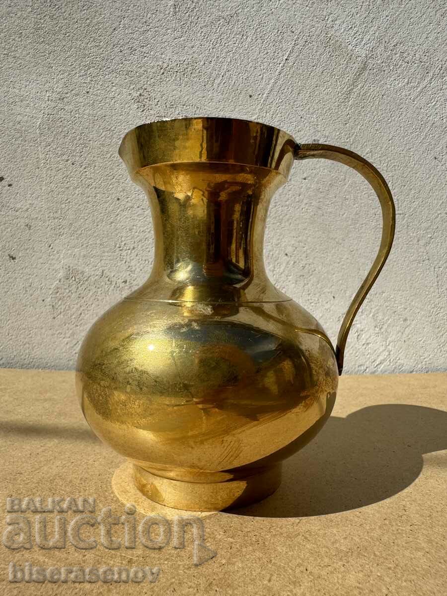 A beautiful bronze jug