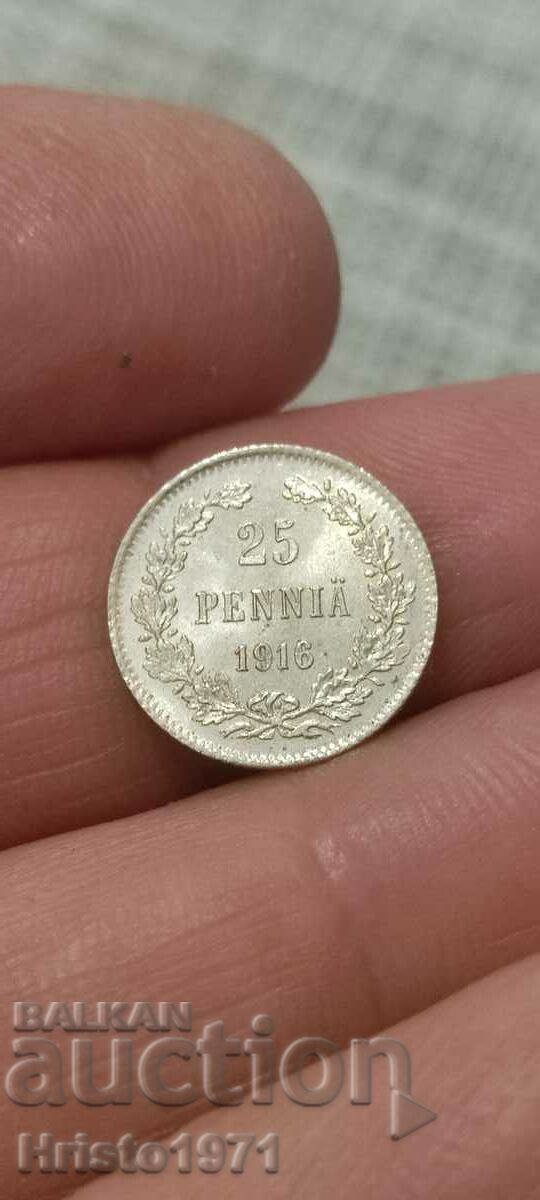 25 pence 1916