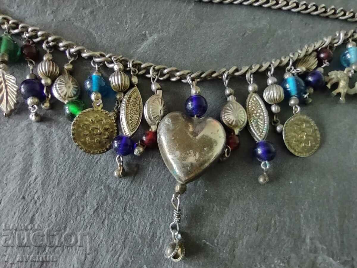 Delivery of NECKLACE necklace jewelry, ethnic with motifs, and for costume 21.03.2024