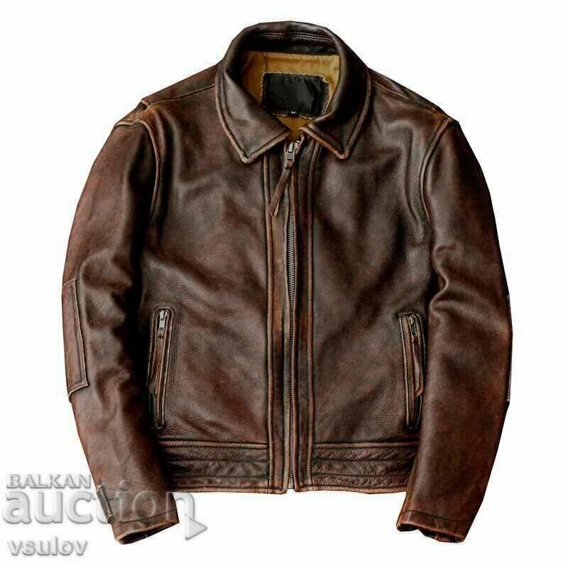 Rocker Motto Leather Jacket BRAND NEW