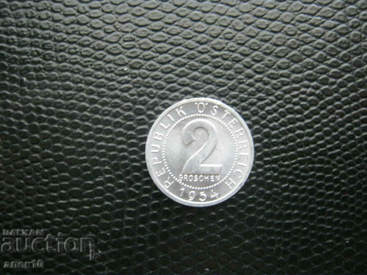 Австрия  2  грош  1952
