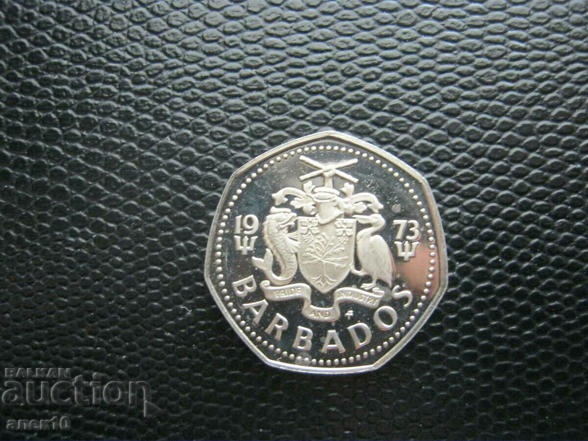 Барбадос  1  долар  1973  ПРУФ