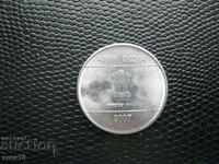 Индия   2  рупии   2007