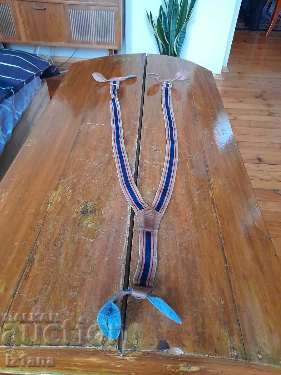 Old suspenders, straps