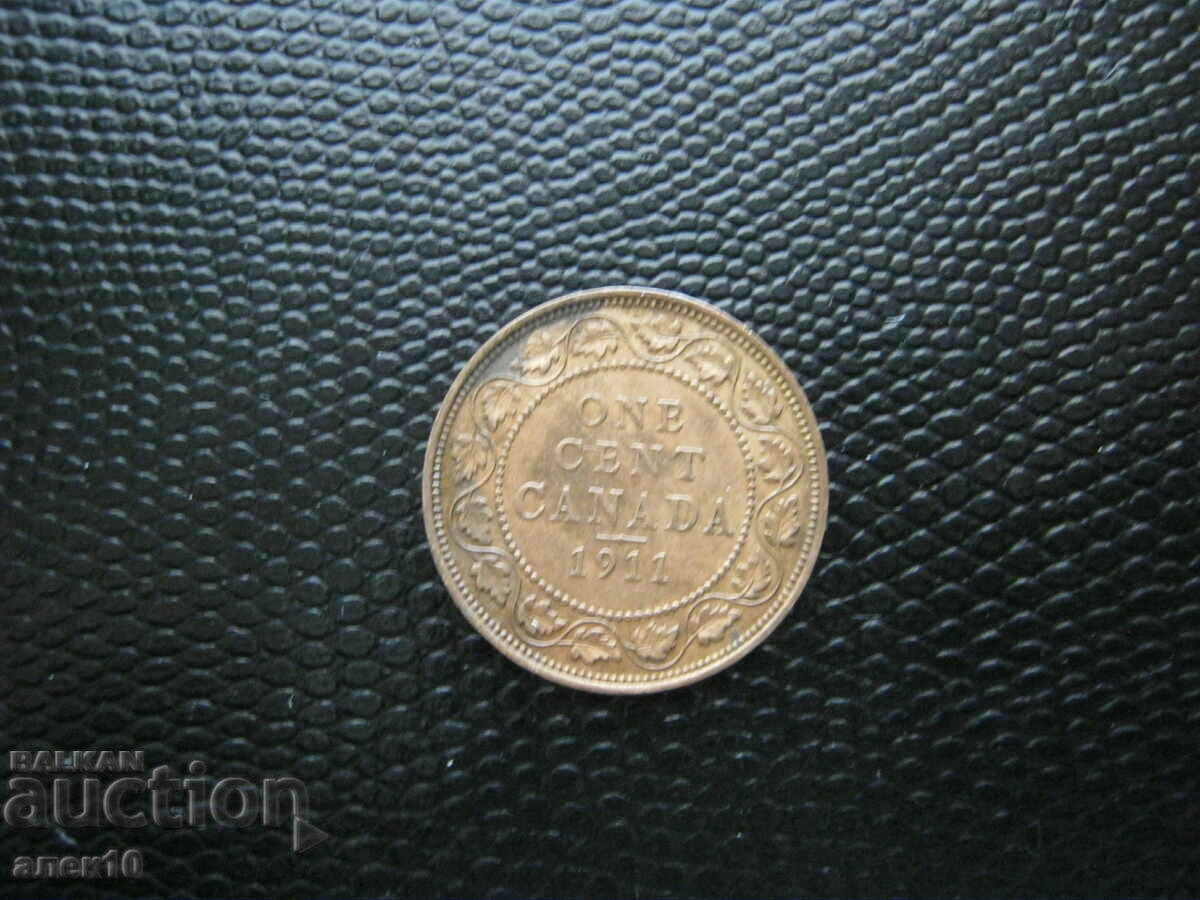 Канада  1  цент   1911