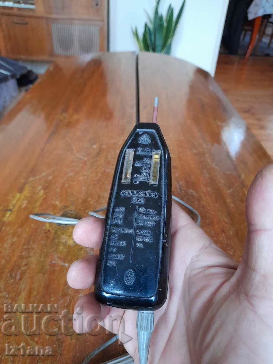Old electrical tester with price 42.00 BGN | € 21.47