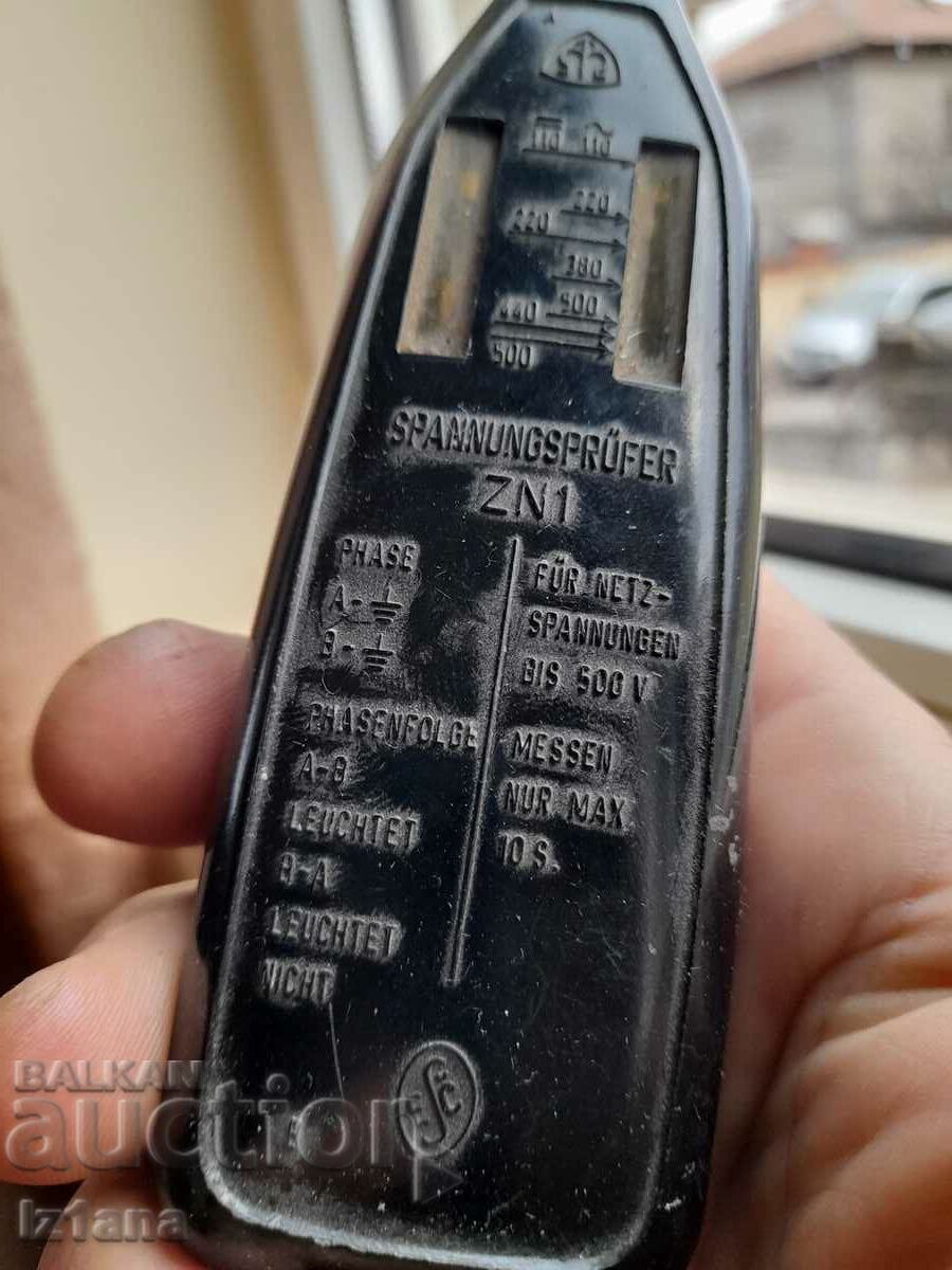 Delivery of Old electrical tester