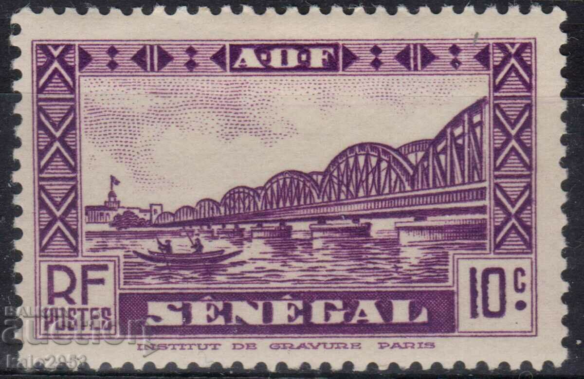 Франция/Сенегал-1935-Редовна-Моста Дакар,MLH