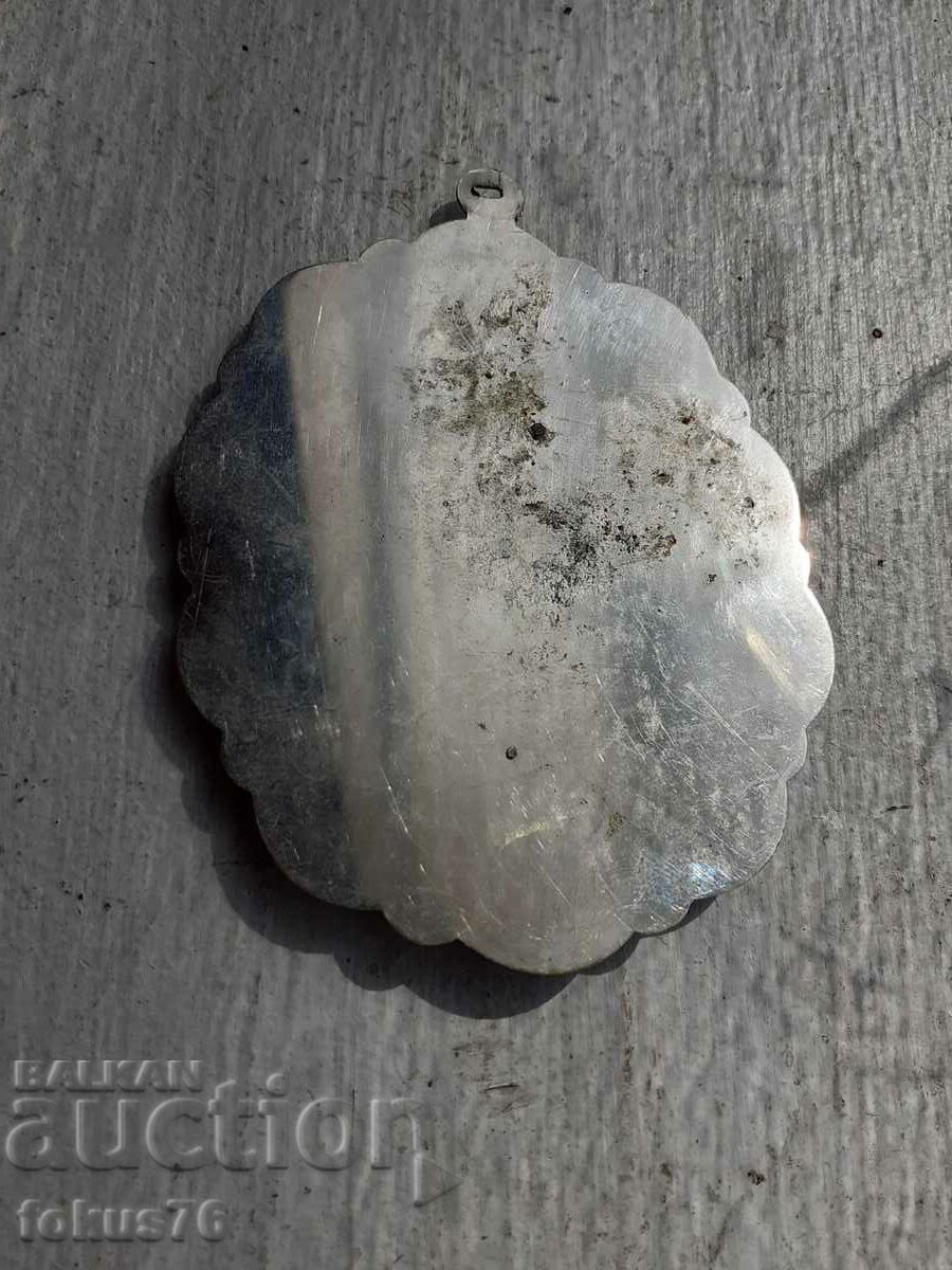 Great pectoral icon - panagia brass - 5 Great pectoral icon - panagia brass - 5